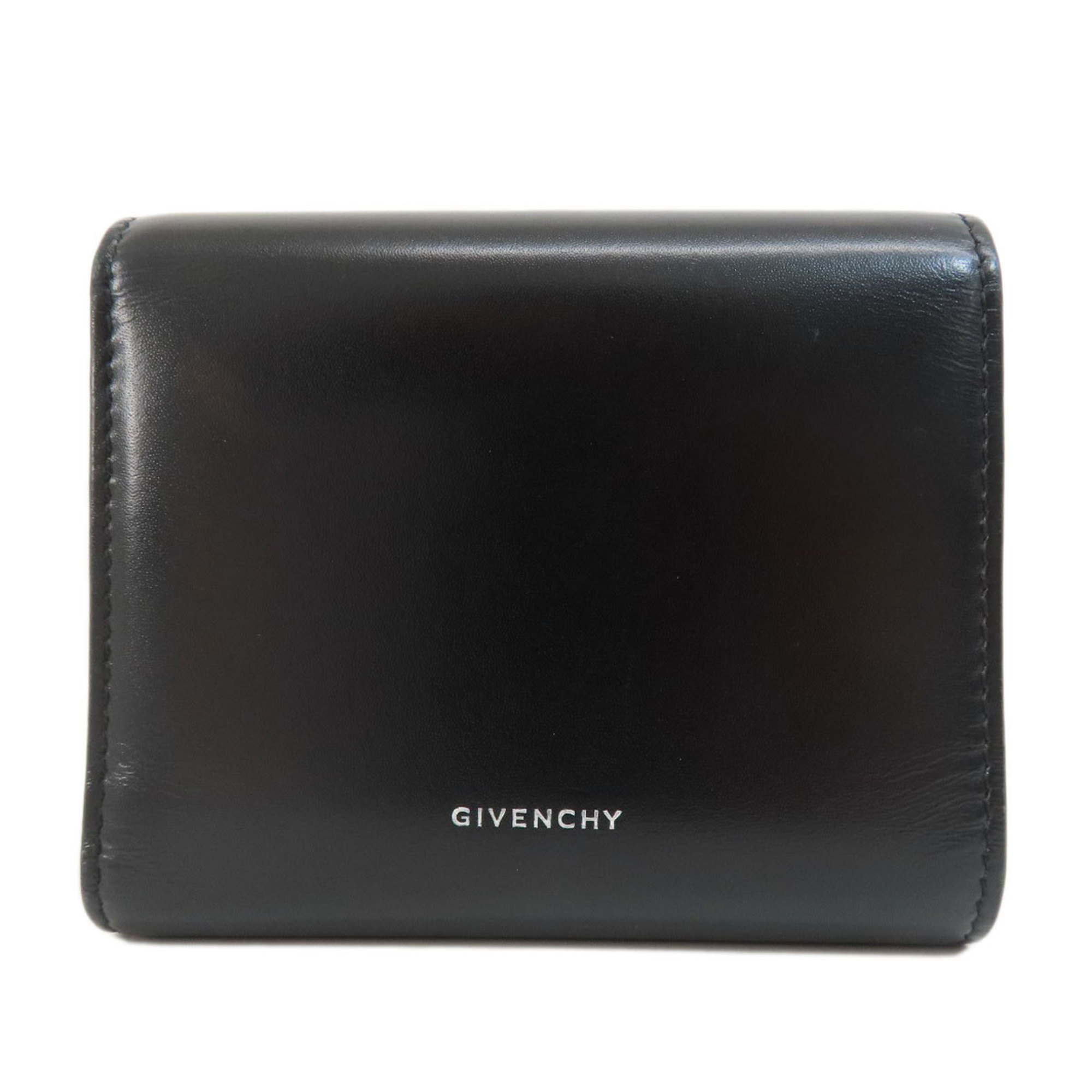 Givenchy Bi-fold Wallet Leather Women's GIVENCHY