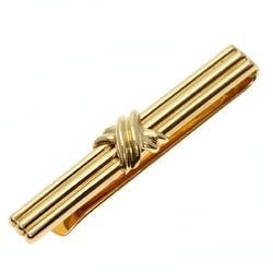 Tiffany Signature Cross Tie Clip, 18k Yellow Gold, Men's, TIFFANY&Co.