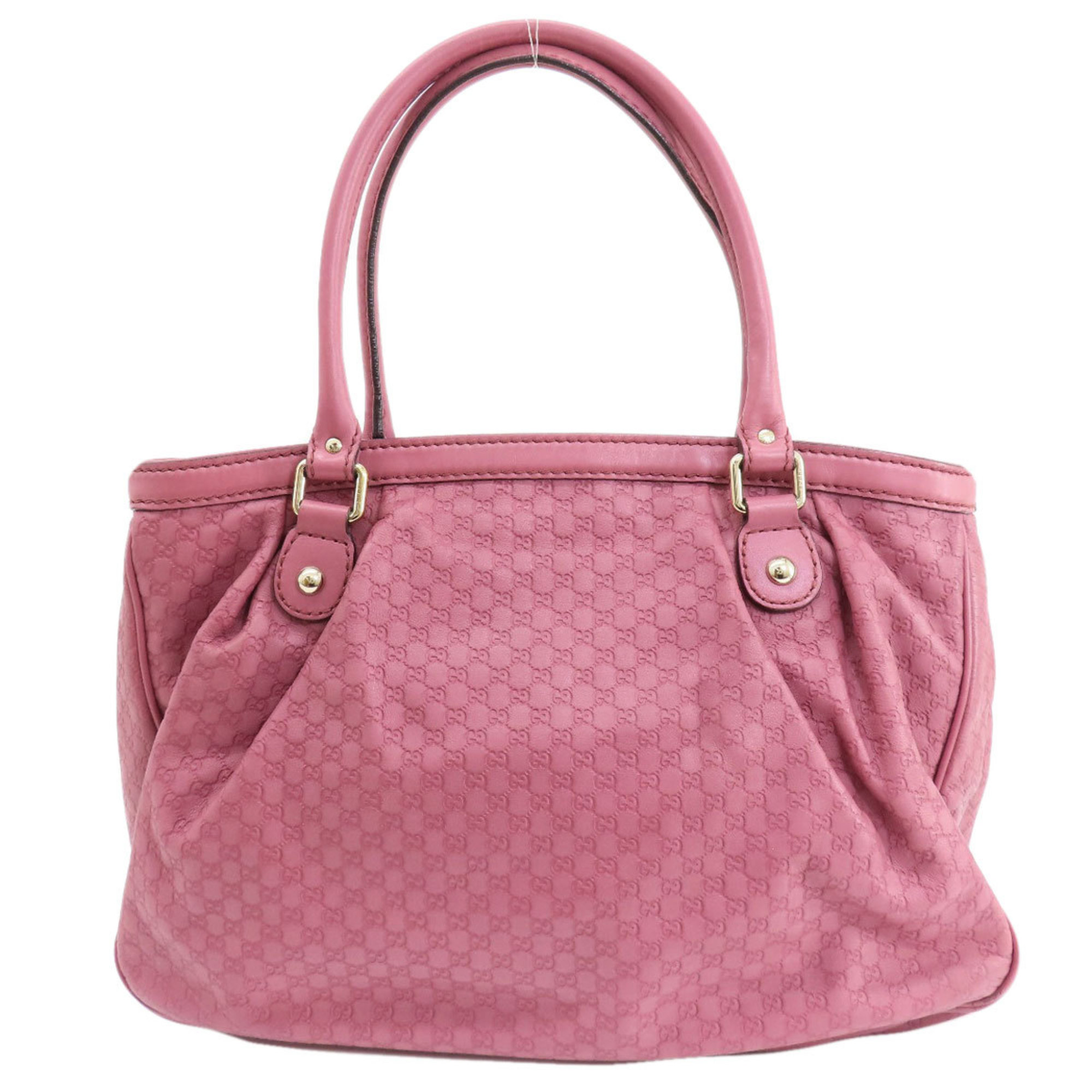 GUCCI 296835 Micro Guccissima Tote Bag Calfskin Women's