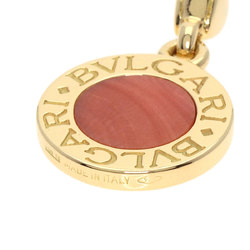 BVLGARI Coral Pendant Top K18 Yellow Gold Women's