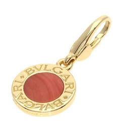 BVLGARI Coral Pendant Top K18 Yellow Gold Women's