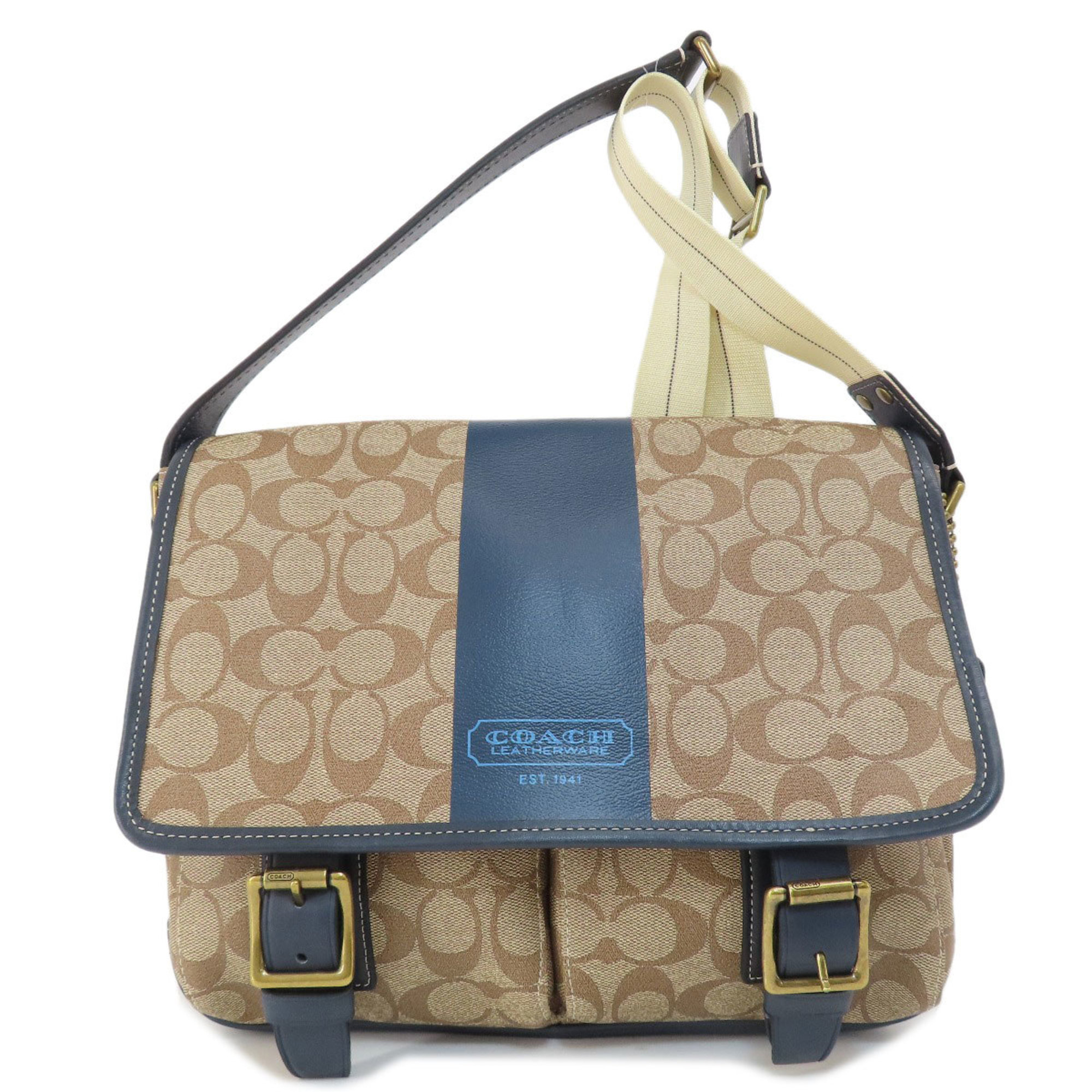 Coach F70077 Signature Shoulder Bag for Women COACH