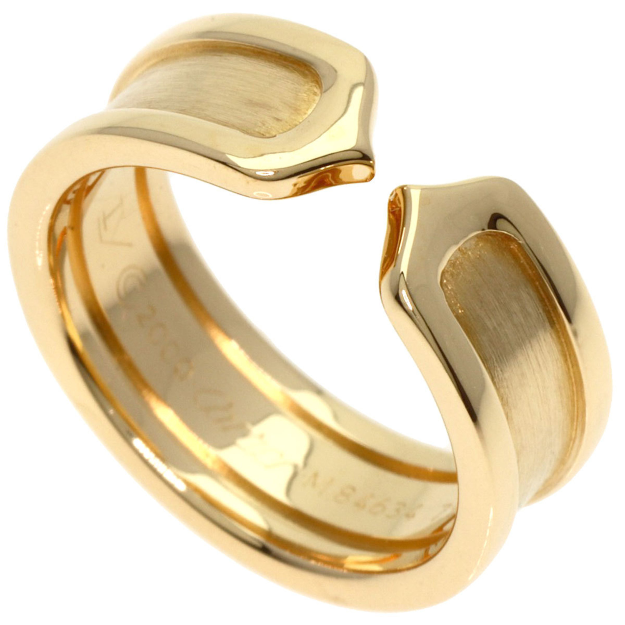 Cartier C2 Ring #47 Ring, 18K Yellow Gold, Women's, CARTIER