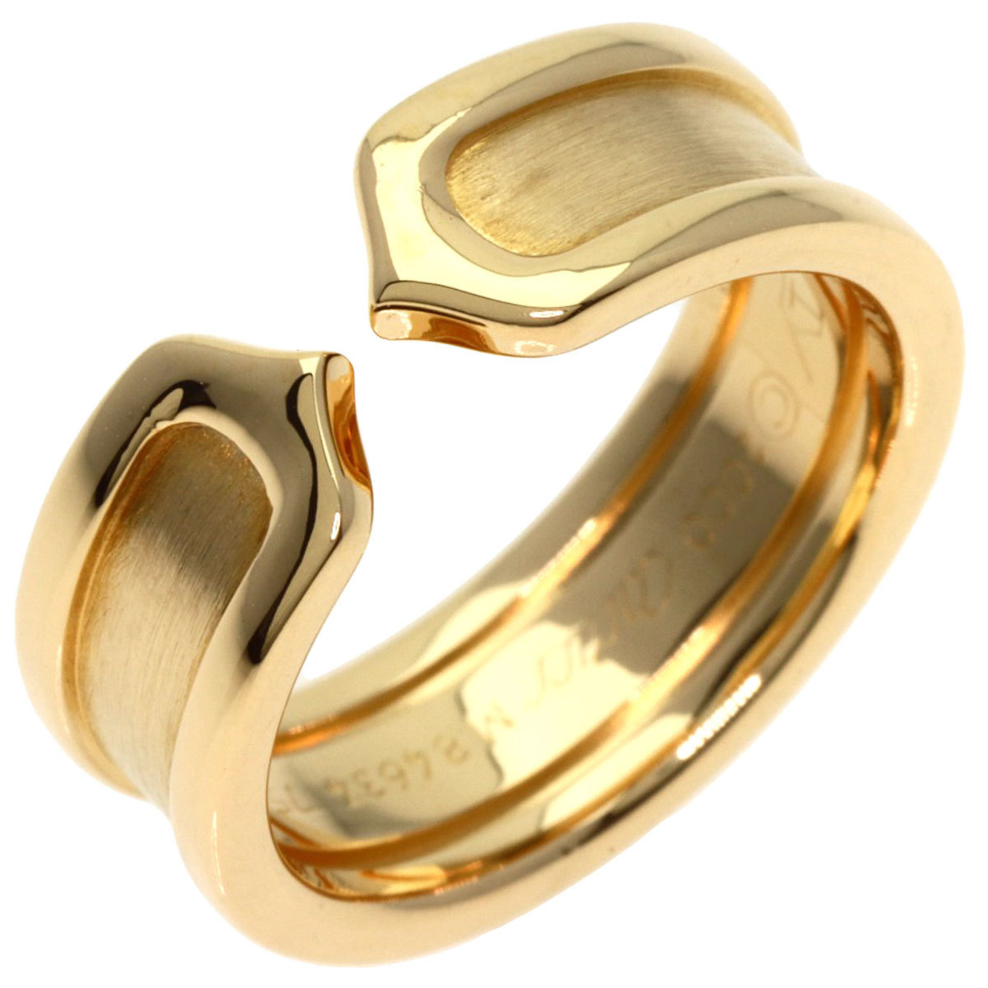 Cartier C2 Ring #47 Ring, 18K Yellow Gold, Women's, CARTIER