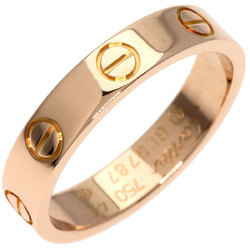 Cartier Love Ring #49 Ring, K18 Pink Gold, Women's CARTIER