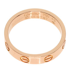 Cartier Love Ring #49 Ring, K18 Pink Gold, Women's CARTIER