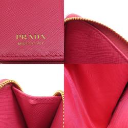 PRADA 1ML036 Saffiano Bi-fold Wallet Leather Women's