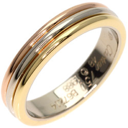 Cartier Three Color #48 Ring, K18 Yellow Gold, K18PG, K18WG, Women's, CARTIER