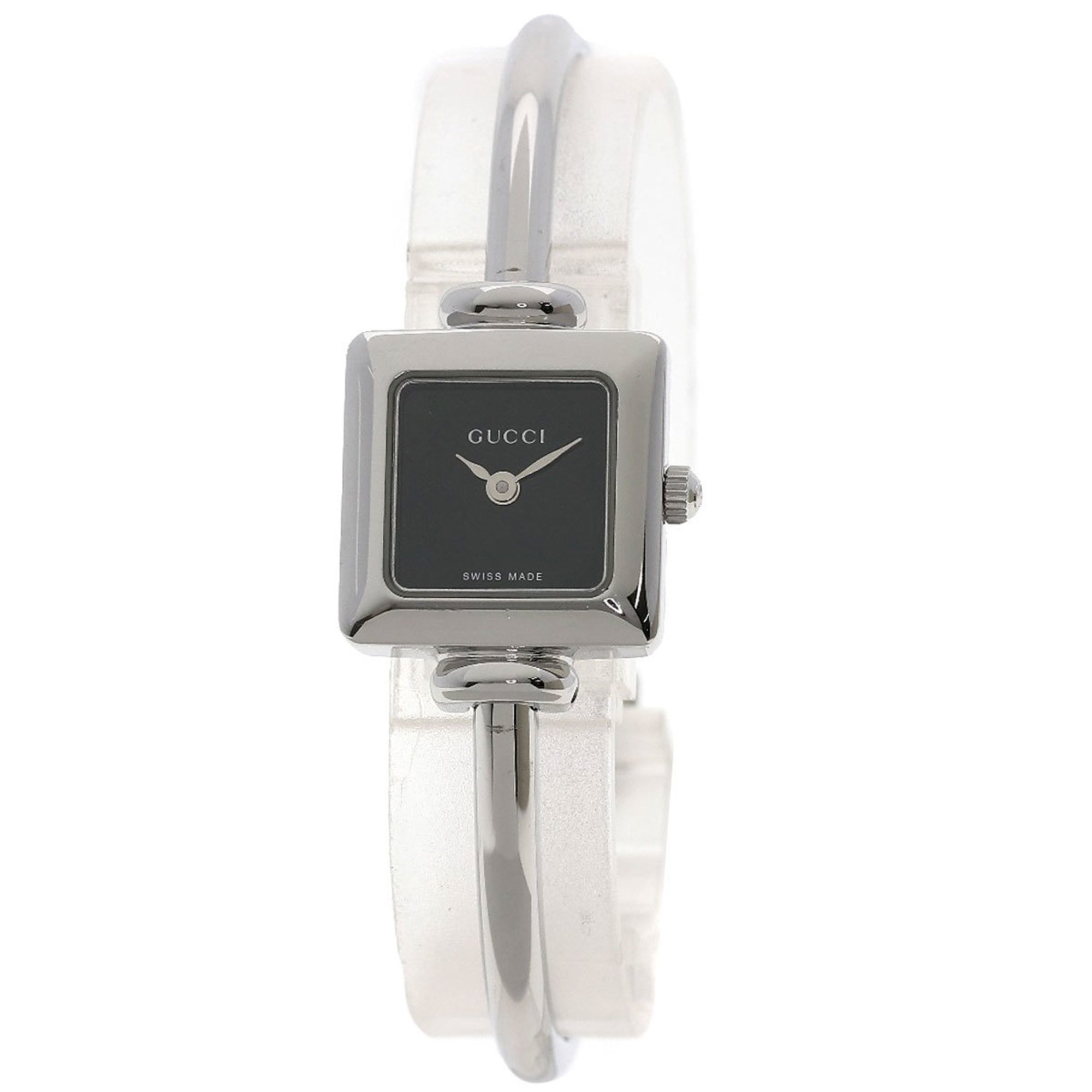 Gucci 1900L Square Face Watch Stainless Steel SS Ladies GUCCI