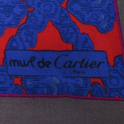 Cartier Must de scarf wool silk women's CARTIER