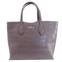 Furla embossed leather handbag for women