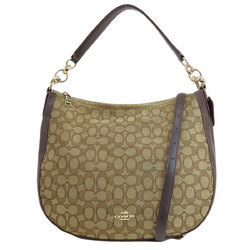 Coach 37769 Signature Shoulder Bag Canvas Women's COACH