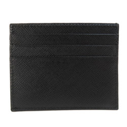 Prada Saffiano Business Card Holder/Card Case Leather Women's PRADA