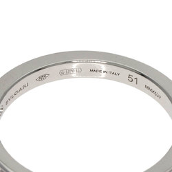 BVLGARI Dedicata A Venezia Half Eternity Diamond #51 Ring, Platinum PT950, Women's