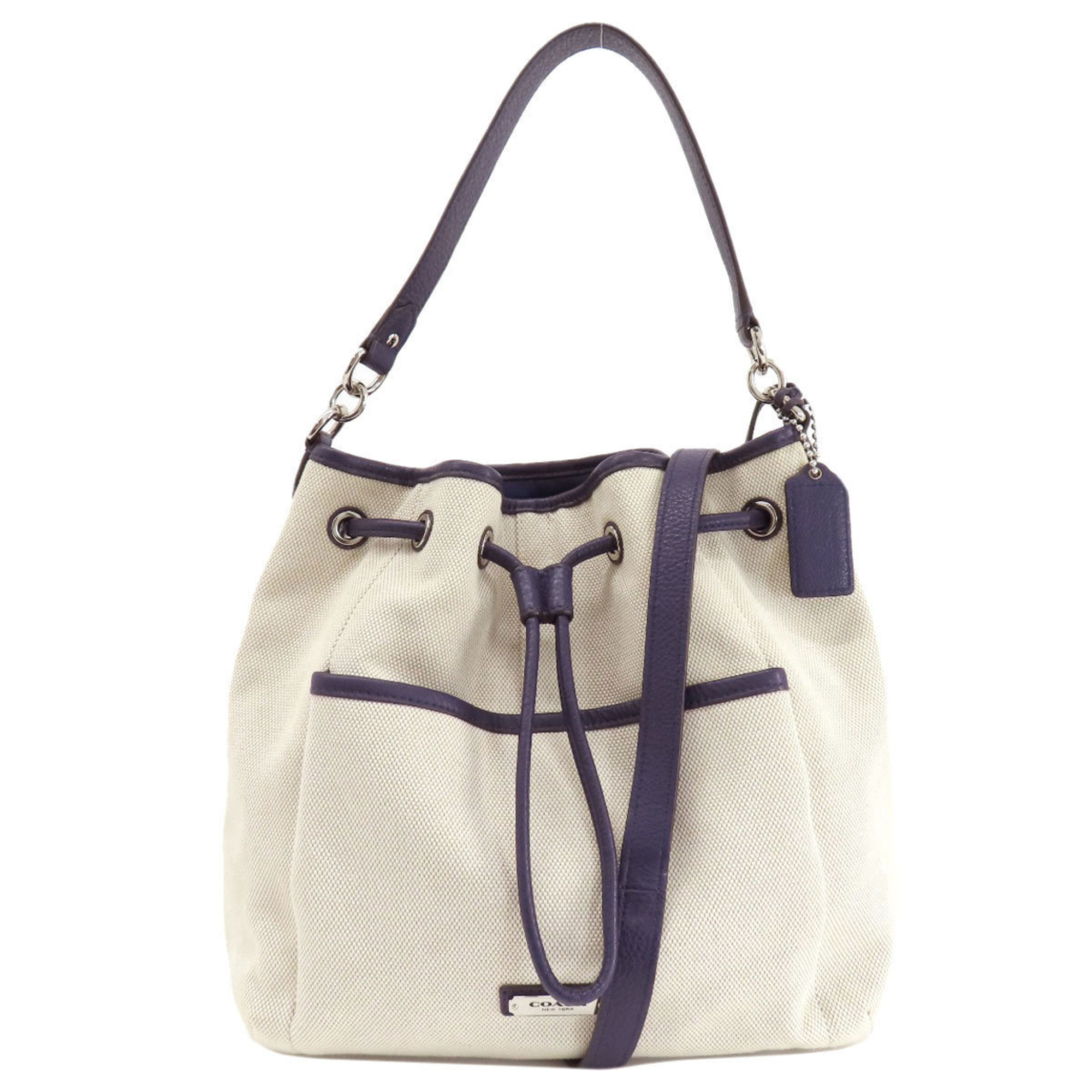 Coach F28913 Shoulder Bag Canvas Women's COACH