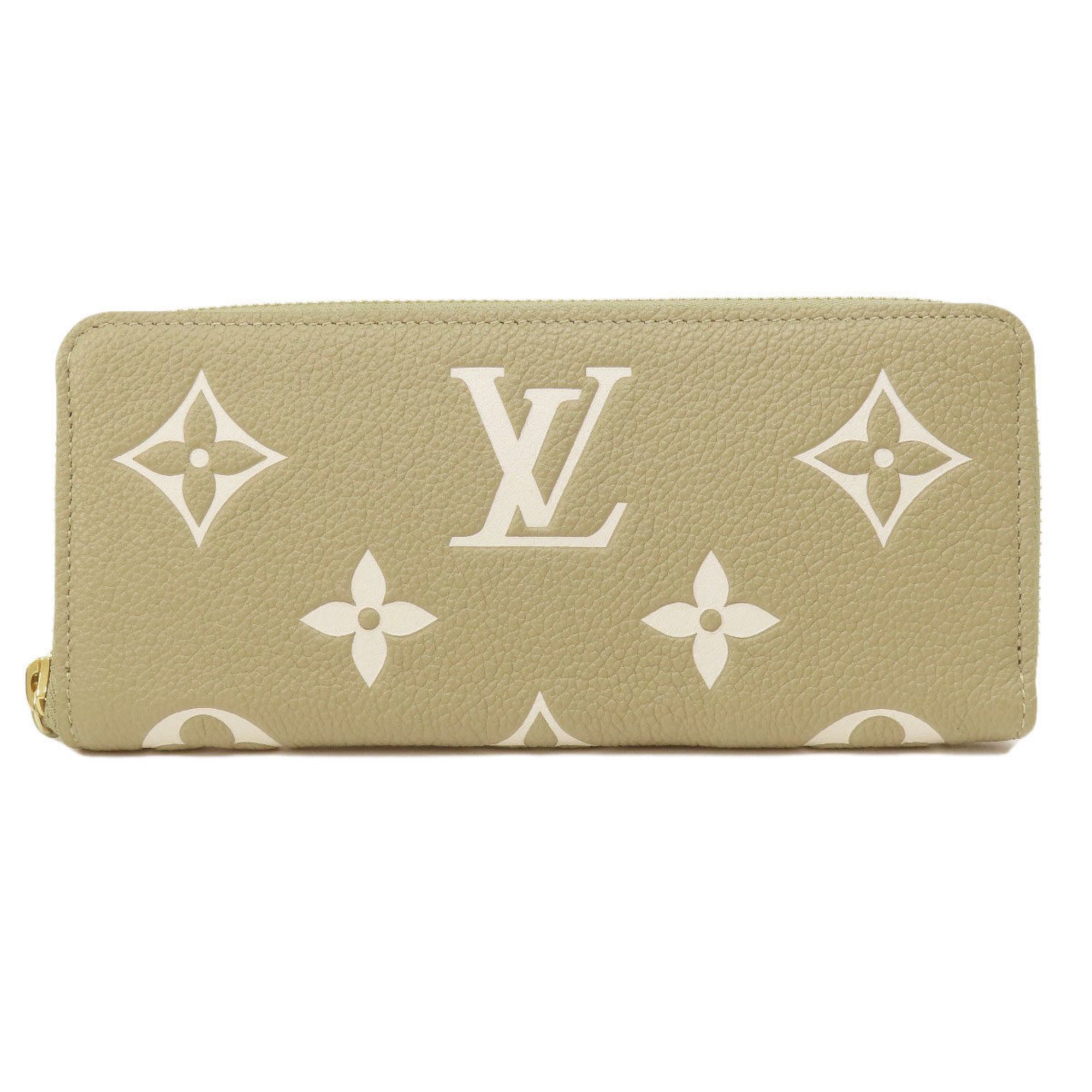 Louis Vuitton M82478 Portefeuille Clemence Bicolor Long Wallet Empreinte Women's LOUIS VUITTON