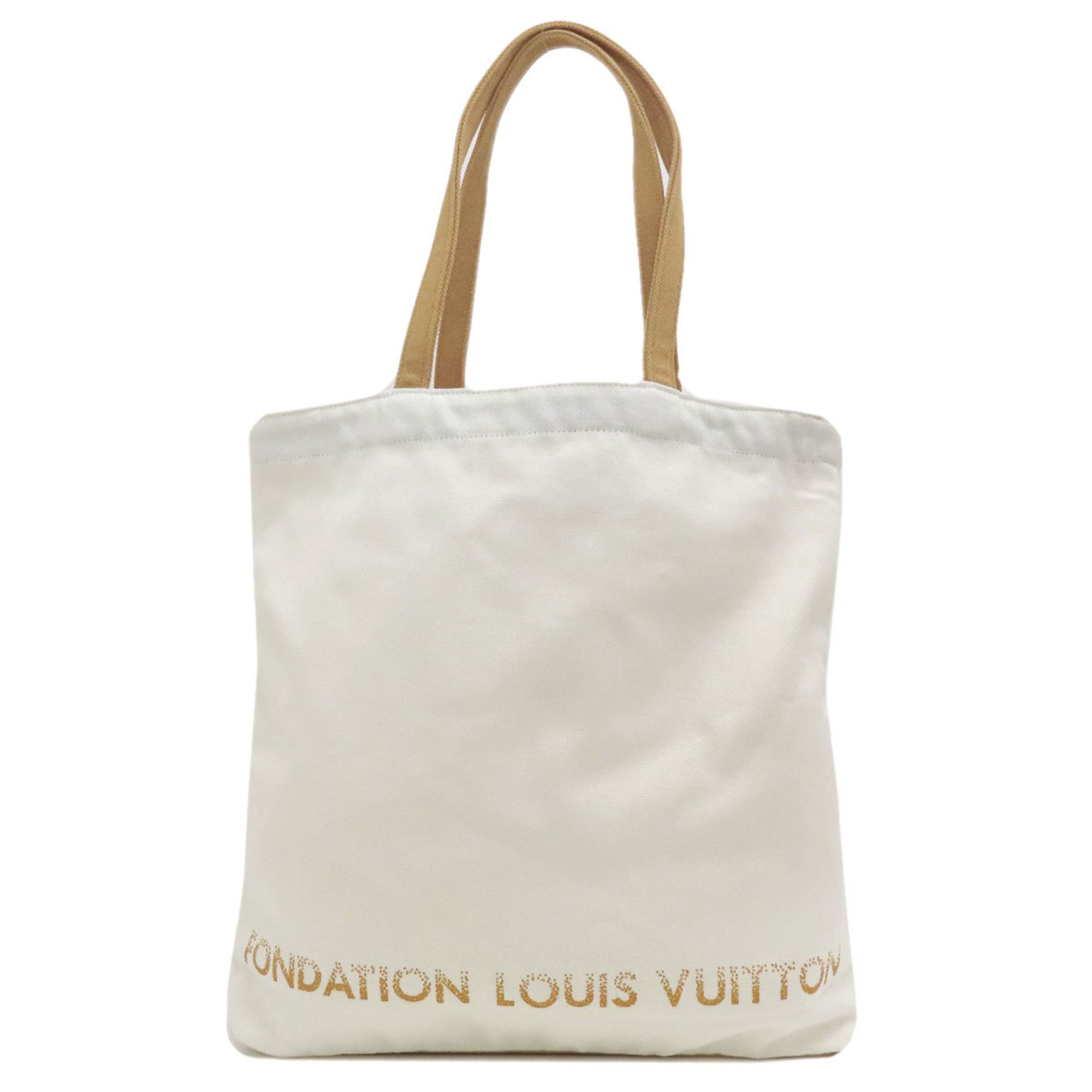 Louis Vuitton Fondation Tote Bag Canvas Women's LOUIS VUITTON