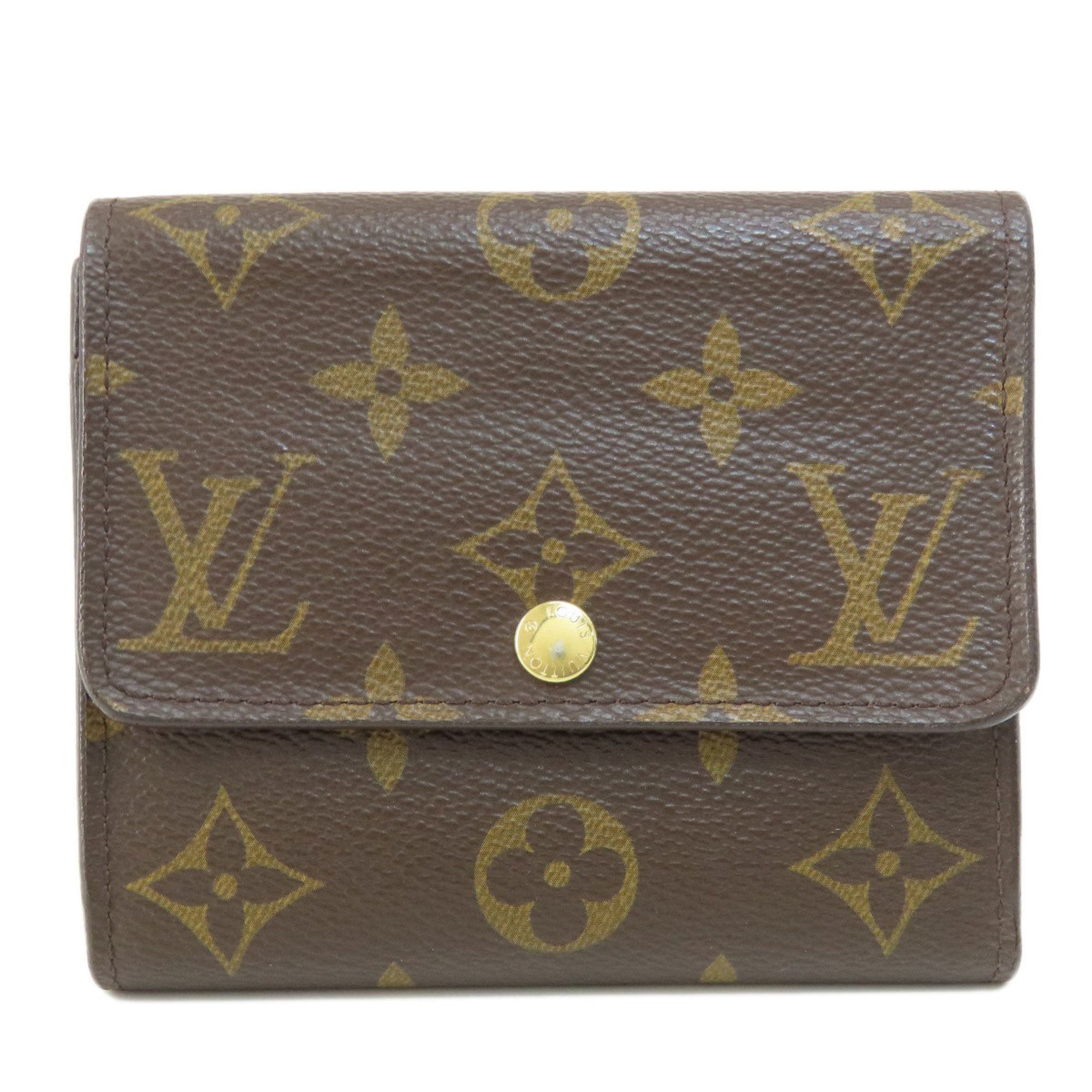 Louis Vuitton M60402 Anais Portefeuille Bi-fold Wallet Monogram Canvas Women's LOUIS VUITTON