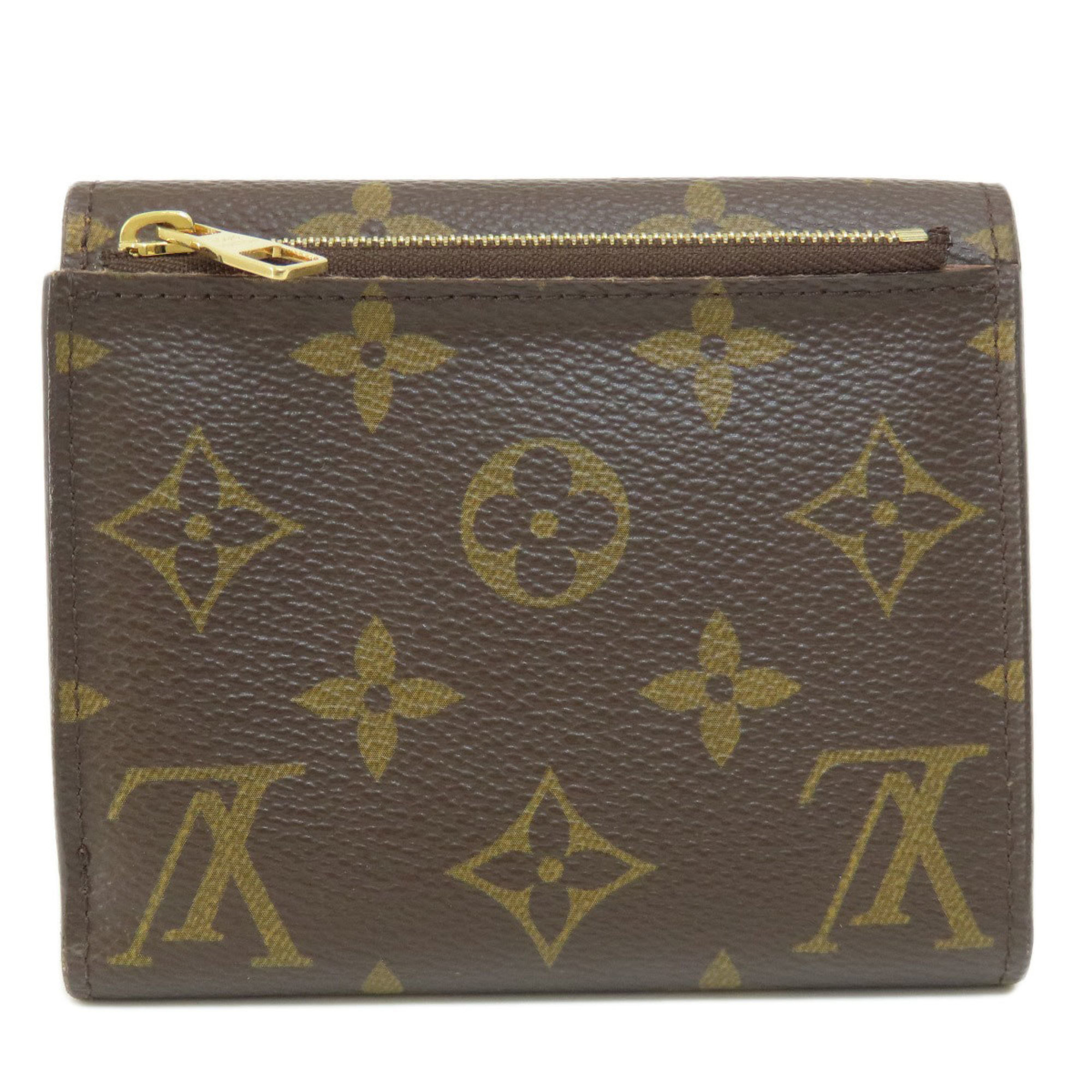 Louis Vuitton M60402 Anais Portefeuille Bi-fold Wallet Monogram Canvas Women's LOUIS VUITTON