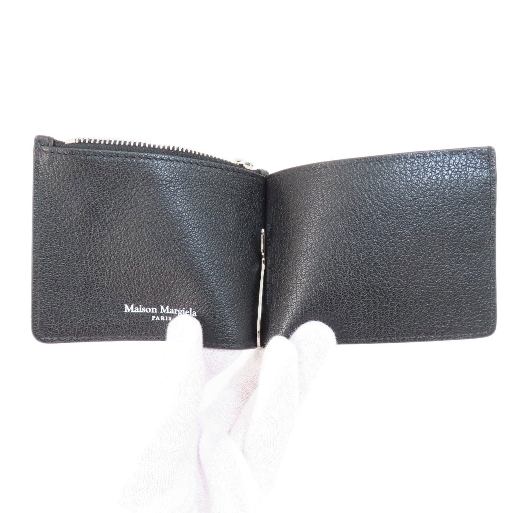 Maison Margiela Money Clip Bi-fold Wallet Leather Women's MaisonMargiela