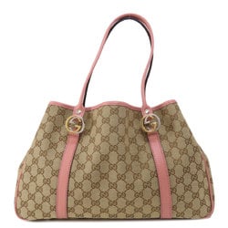 Gucci 232957 GG Tote Bag Canvas Women's GUCCI