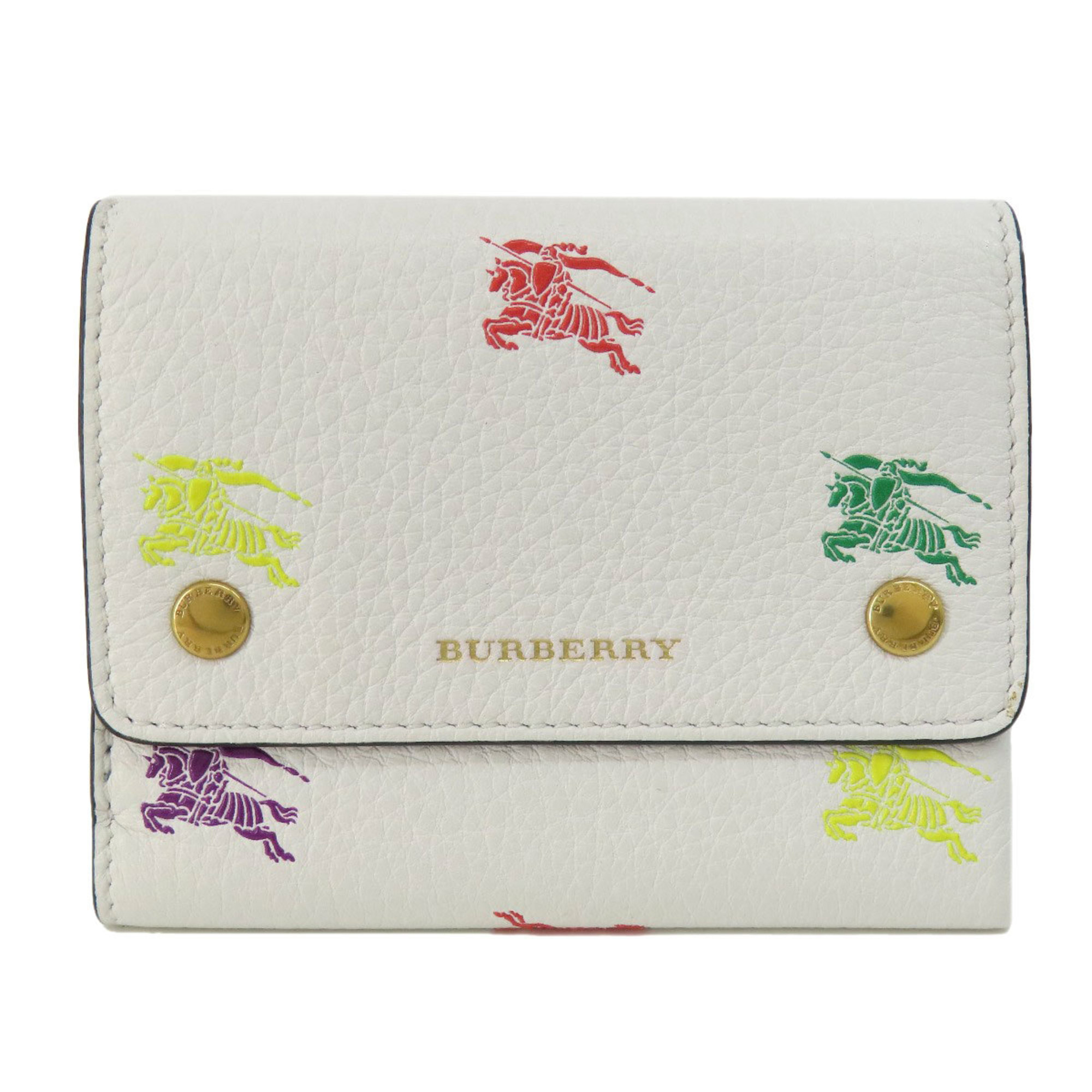 Burberry Bi-fold Wallet Leather Women's BURBERRY