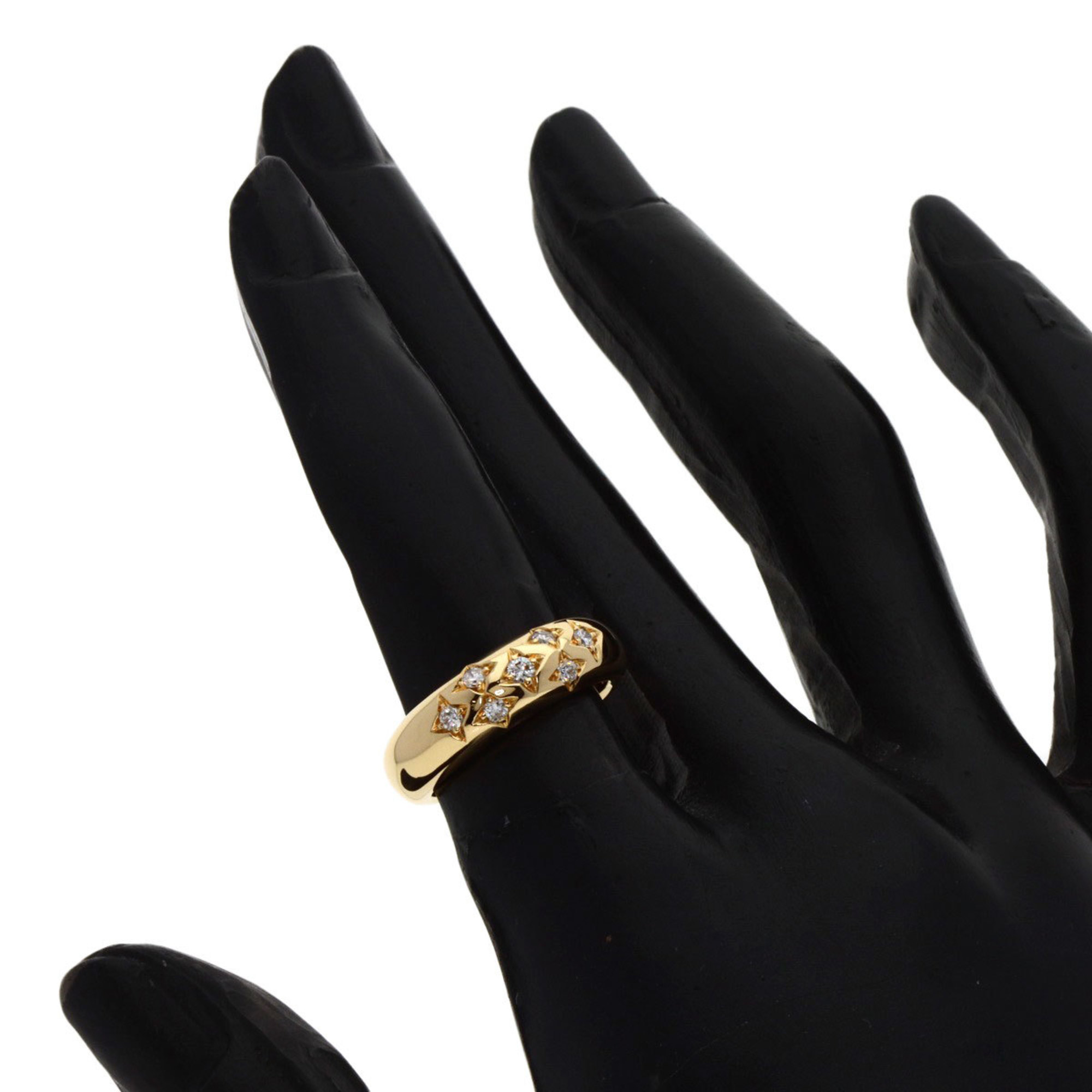 Chaumet Anneau Diamond Ring, 18K Yellow Gold, Women's