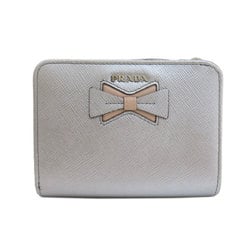 PRADA Ribbon Motif Bi-fold Wallet for Women