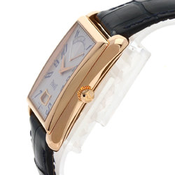 Piaget P10109 Emperor Date Power Reserve Watch K18 Pink Gold Leather Men's PIAGET