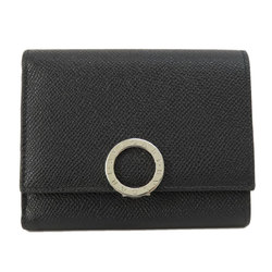 BVLGARI Tri-fold Wallet Bi-fold Leather Women's