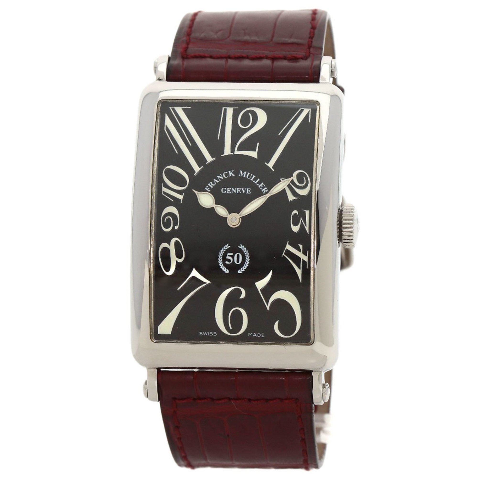 Franck Muller 1200SC Long Island 50th Anniversary Model Limited to 100 pieces Wristwatch Stainless Steel Leather Men's FRANCK MULLER