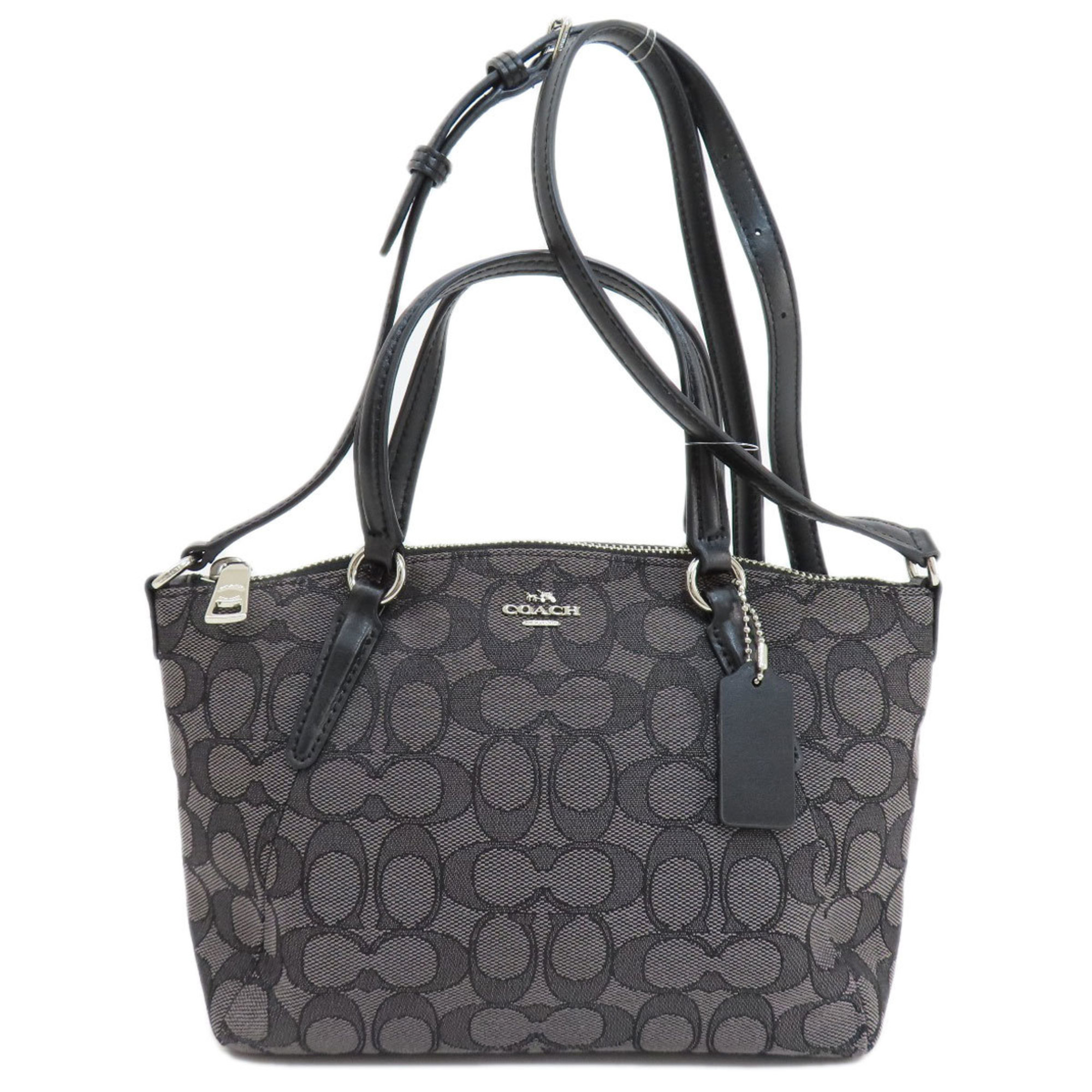 Coach F57830 Signature Handbag Canvas Women's COACH