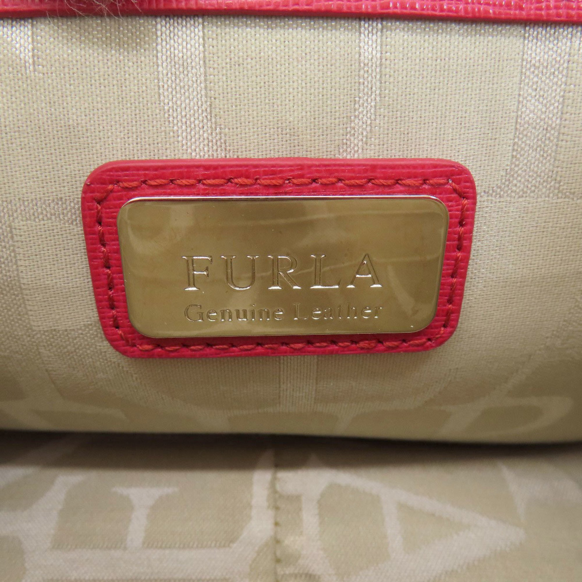 Furla Metropolis Shoulder Bag Leather Women's