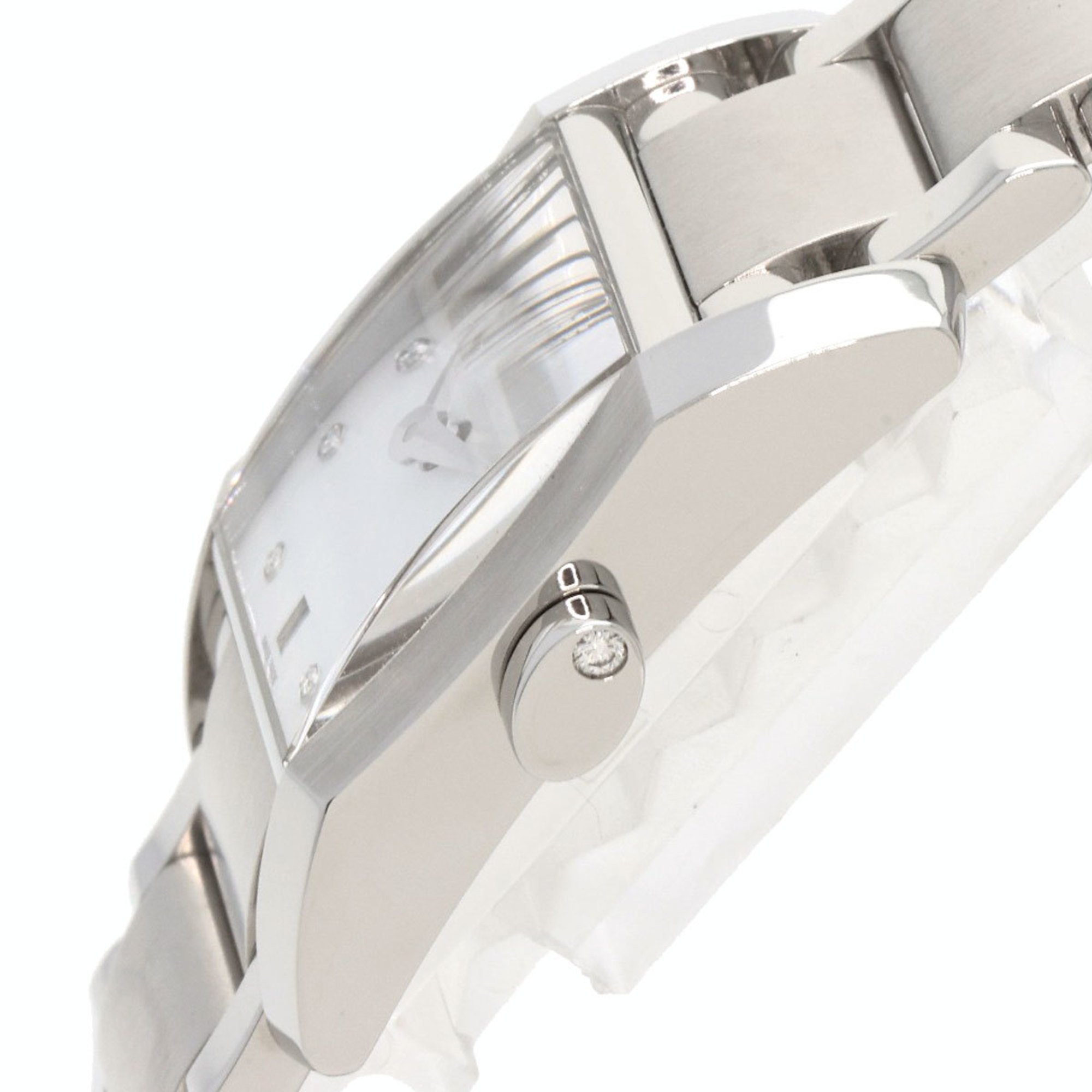 Baume & Mercier M0A08573 Diamant 11P Diamond Watch Stainless Steel SS Ladies