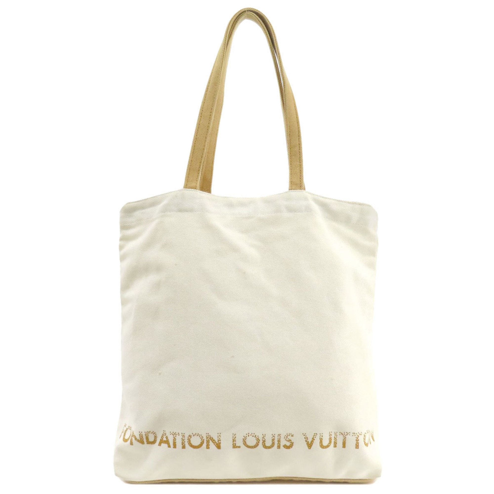 Louis Vuitton Fondation Tote Bag Canvas Women's LOUIS VUITTON