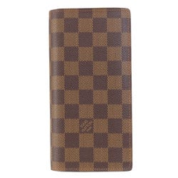 Louis Vuitton N60017 Portefeuille Brazza Old Long Wallet Damier Canvas Women's LOUIS VUITTON