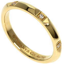 Tiffany True Band 6P Diamond Ring, 18K Yellow Gold, Women's, TIFFANY&Co.