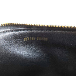 Miu Miu Miu Dot Wallet/Coin Case Leather Women's MIUMIU