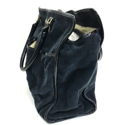 Anya-Hind March stripe Bag Shoulder Bag Tote Bag Navy