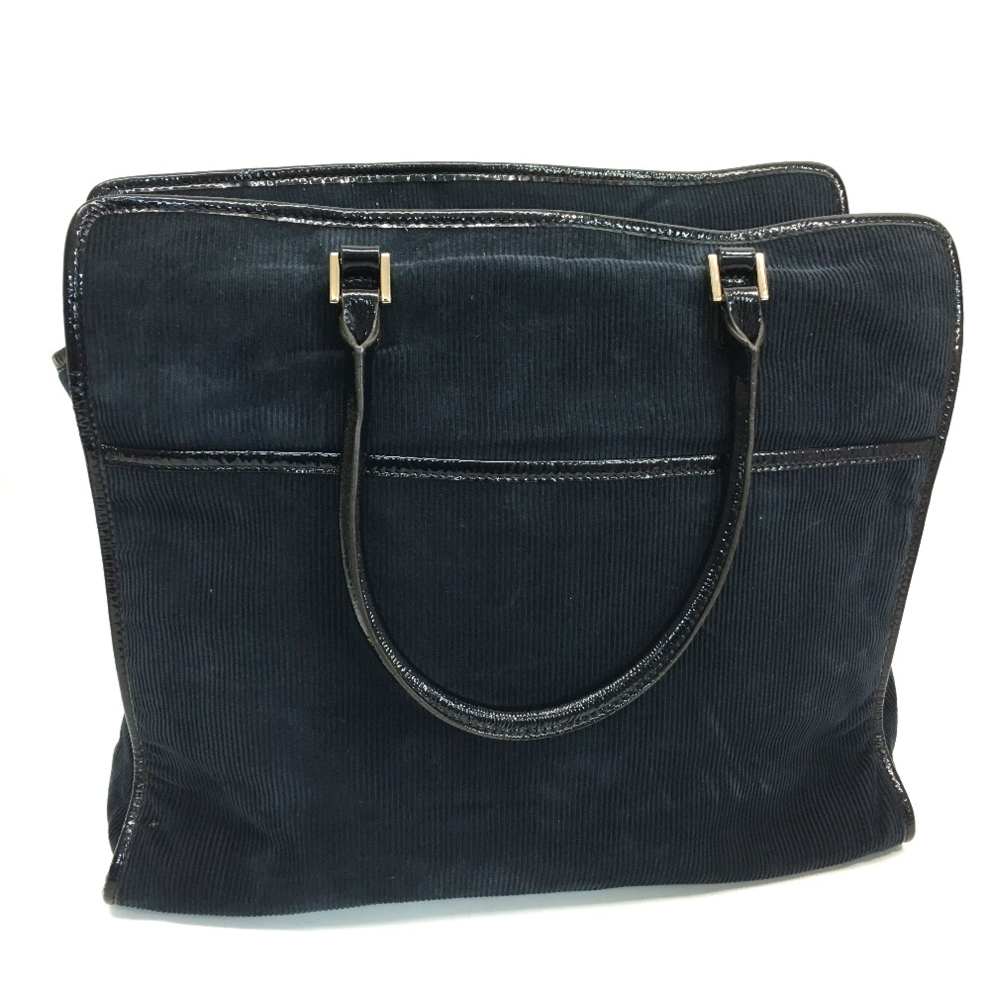 Anya-Hind March stripe Bag Shoulder Bag Tote Bag Navy