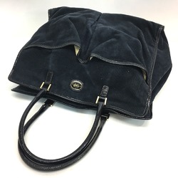 Anya-Hind March stripe Bag Shoulder Bag Tote Bag Navy