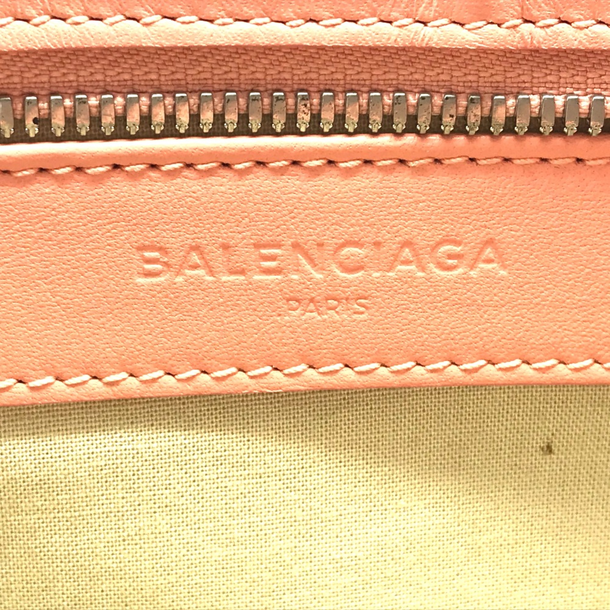 Balenciaga 410119 Men's Women's Bag Cluch Bag Clutch bag Natural x pink