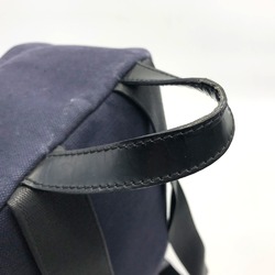 Balenciaga 392007 logo Backpack Navy Black