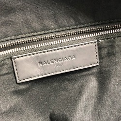 Balenciaga 392007 logo Backpack Navy Black