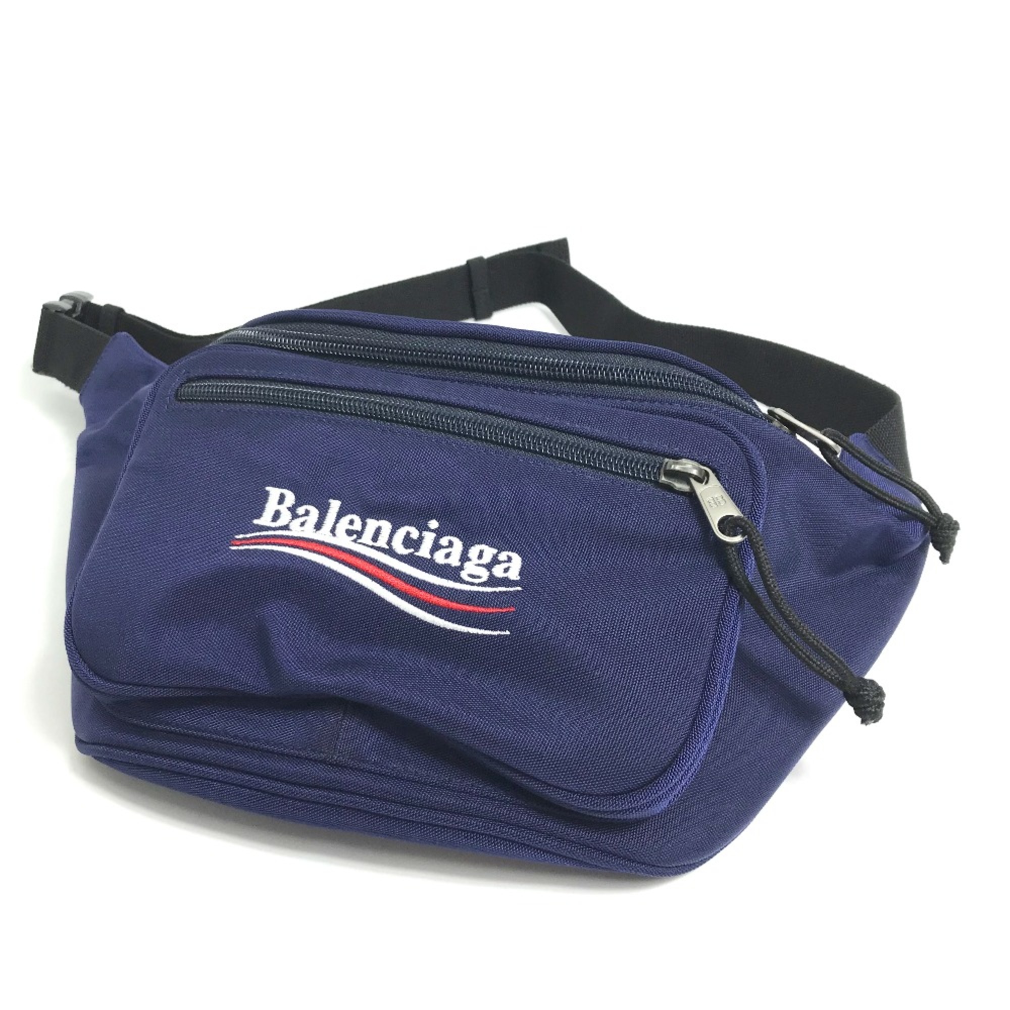 Balenciaga 482389 Men s Women s Bag Waist Pouch Belt bag body bag Navy eLADY Globazone