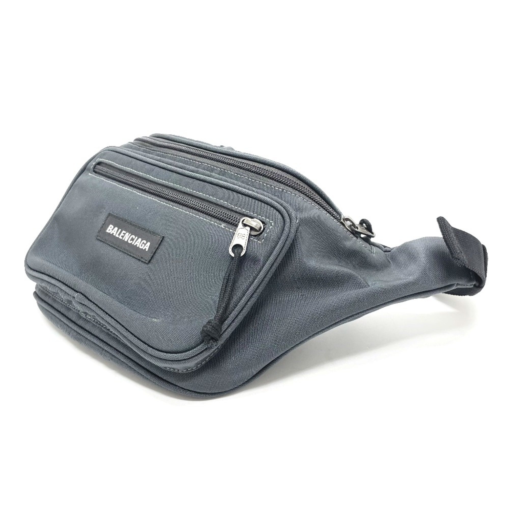 Balenciaga 482389 Waist pouch bag belt bag Waist Pouch Gray Based