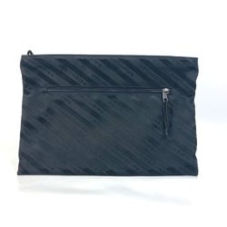 Balenciaga 459745 logo bag pouch Clutch bag Black