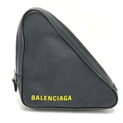 Balenciaga 476976 clutch bag bag Pouch Black yellow