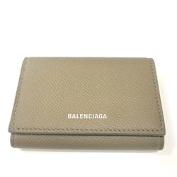 Balenciaga 581099 Ville Accordion Accessory Card Case BrownBased