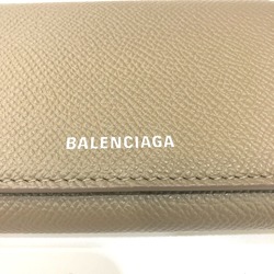 Balenciaga 581099 Ville Accordion Accessory Card Case BrownBased